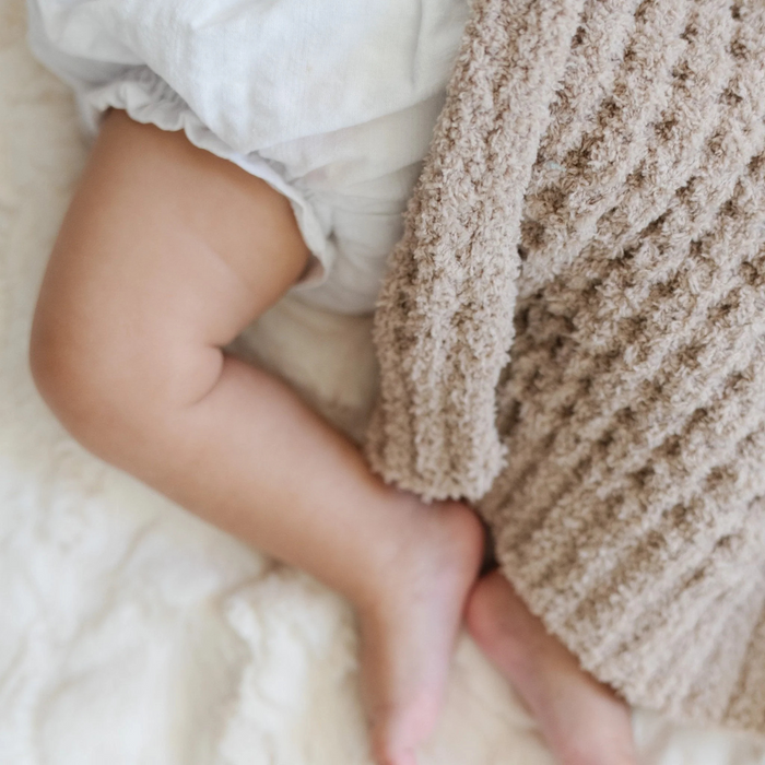 Saranoni | Waffle Knit Mini Blanket