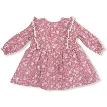 Angel Dear | Ruffle Long Sleeve Bubble w/ Skirt | Bandana Floral