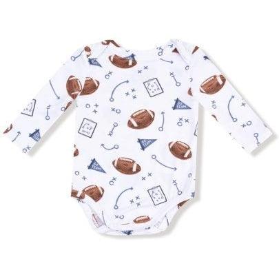 Angel Dear | Lap Shoulder Bodysuit |Touchdown Time | Navy