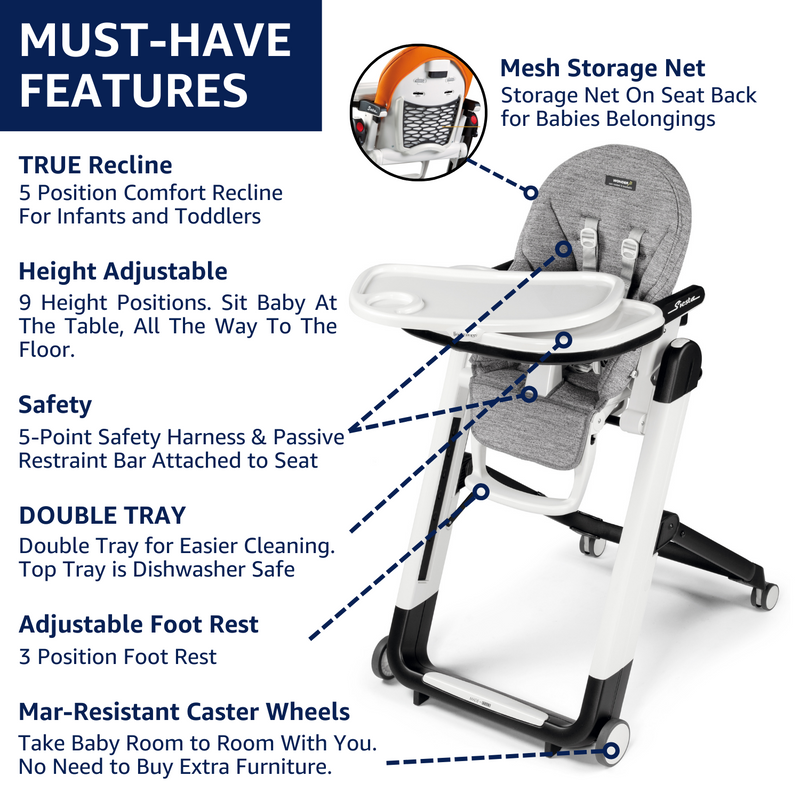 PEG Siesta High Chair | TOP SELLER