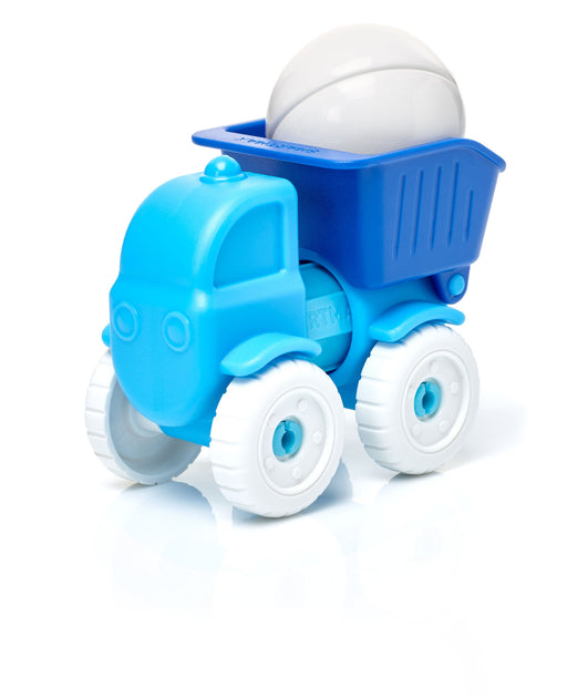 SmartMax My First Vehicles blue magnetic dump truck with ball
