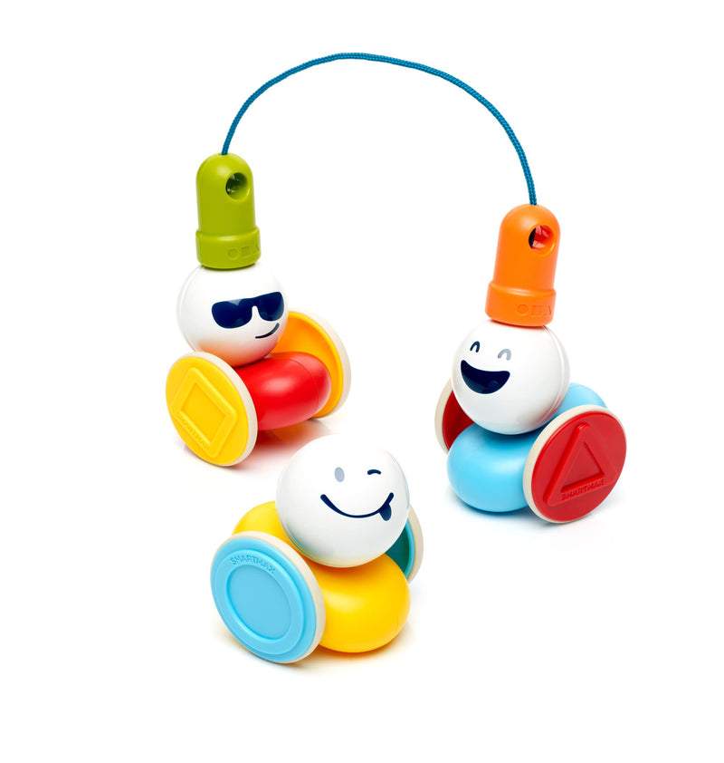 SmartMax My First Wobbly Cars with wobbly drivers and pull string