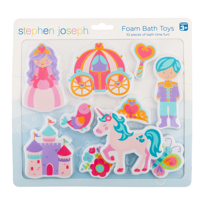 Stephen Joseph Gifts | Foam Bath Toys | Princess