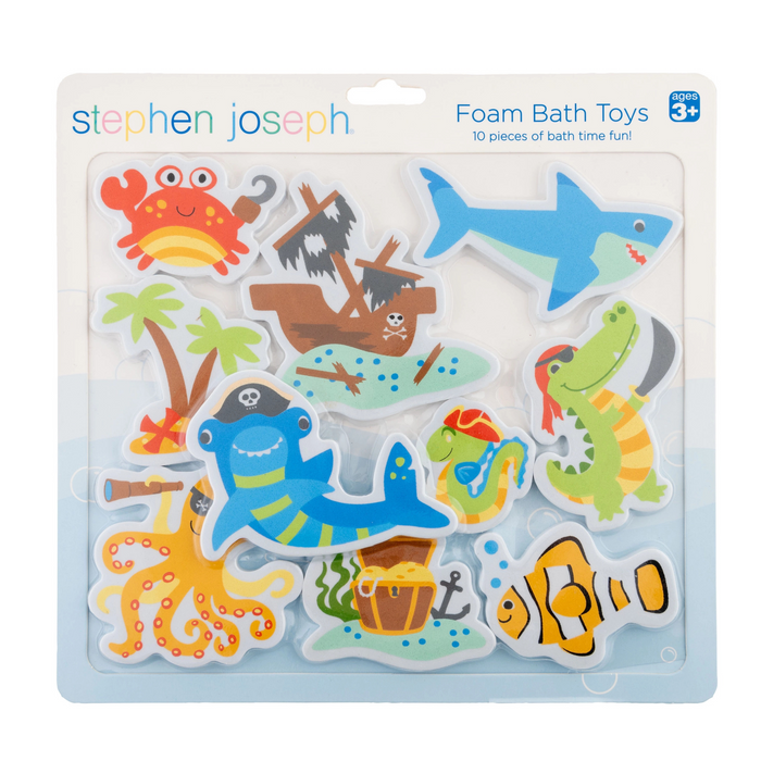 Stephen Joseph Gifts | Foam Bath Toys | Shark