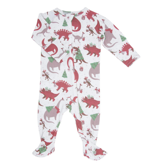 Sweet Bamboo | Zipper Footie | Jolly Dinos