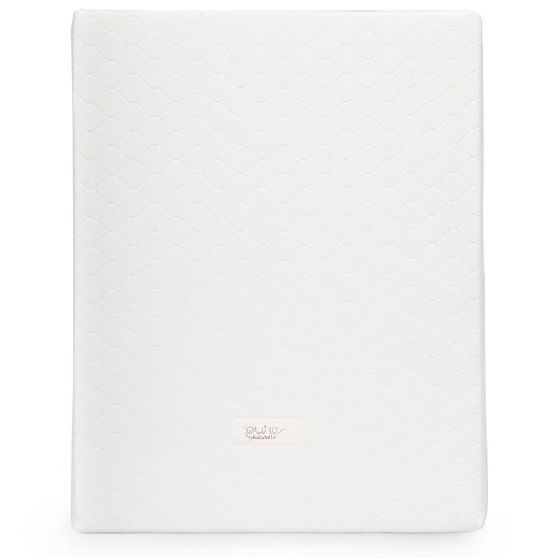 Babyletto Pure Core Midi Crib Mattress w/ Hybrid Quilted Waterproof Cover (Lightweight)