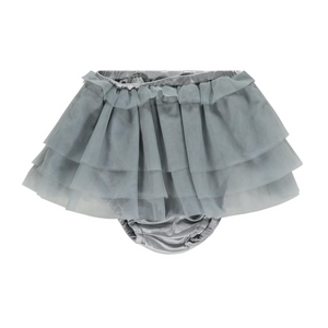Tiny Victories Bloomer TuTu | Silver Blue