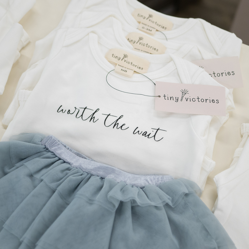 Tiny Victories Bloomer TuTu | Silver Blue