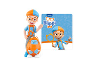 Blippi Tonie figure with character card from the Blippi series