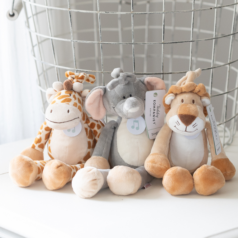 Triaction Toys | Elephant Musical Plush