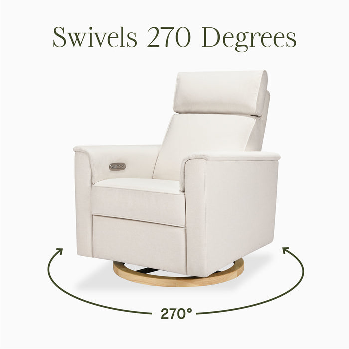 Monogram by Namesake Willa Plus Power Glider Recliner + Power Headrest