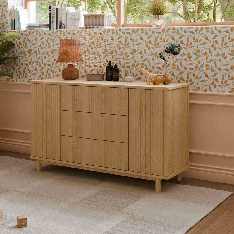 M29816BD,Babyletto,Pogo Tambour Assembled Dresser in Blonde