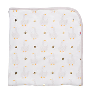 Magnetic me Organic Cotton Soothing Swaddle Blanket Mummy Goose