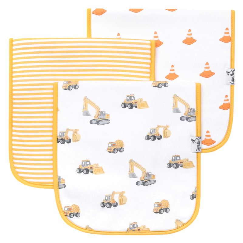 Copper Pearl | Burp Cloth Set (3-Pack) | Dozer