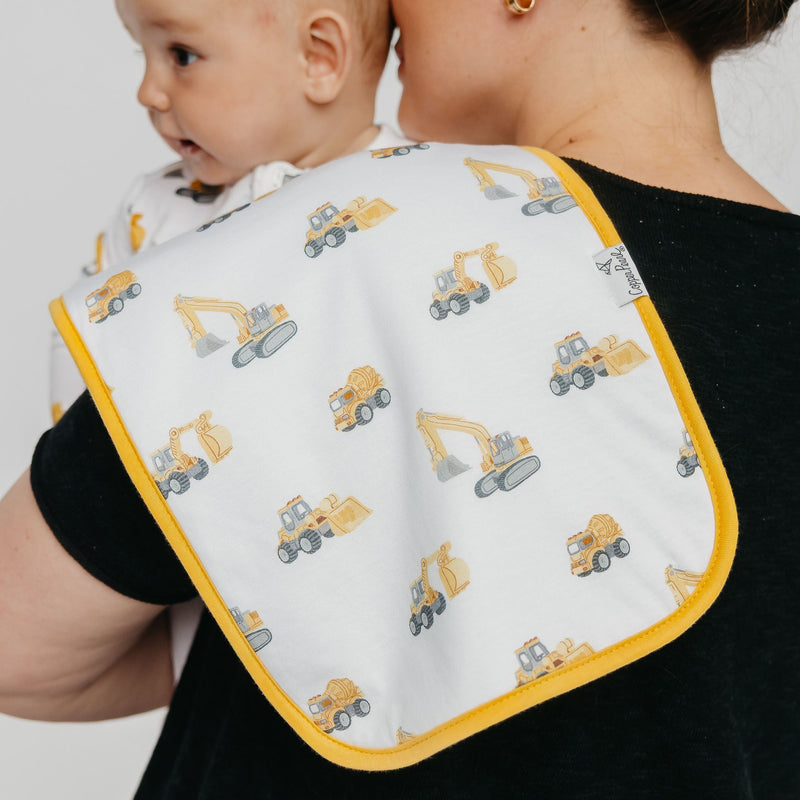 Copper Pearl | Burp Cloth Set (3-Pack) | Dozer