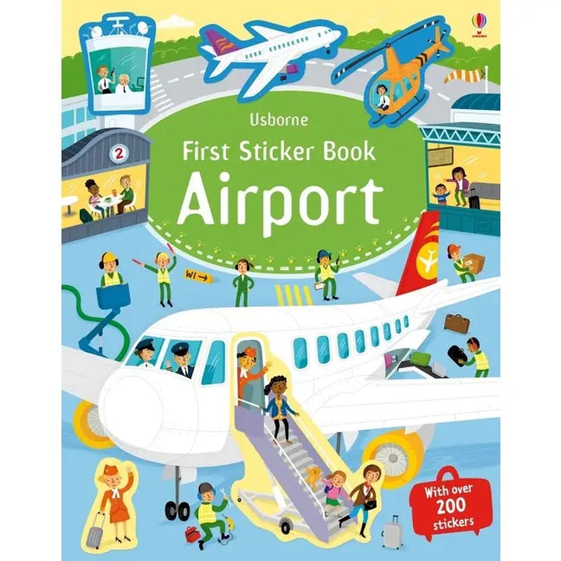 Usborne Books | First Sticker Book Airport