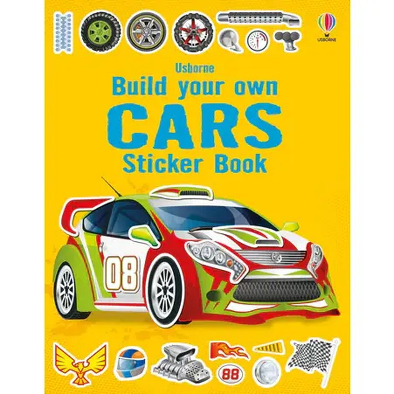 Usborne Books | Build Your Own Cars Sticker Book