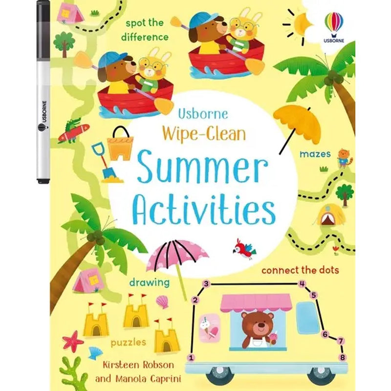 Usborne Books | Wipe-Clean Summer Activities