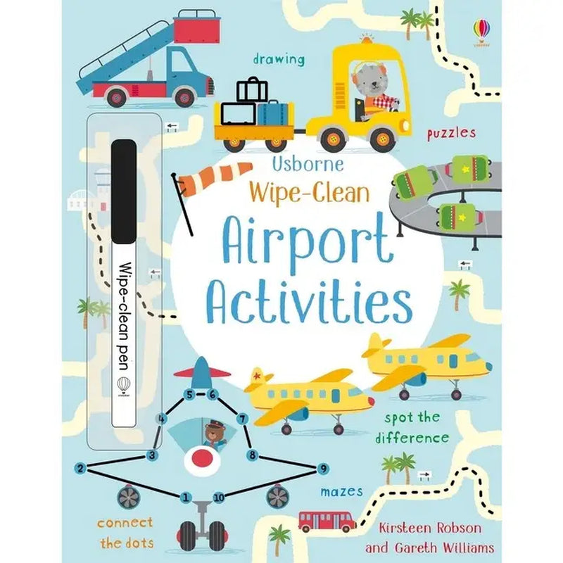Usborne Books | Wipe-Clean Airport Activities