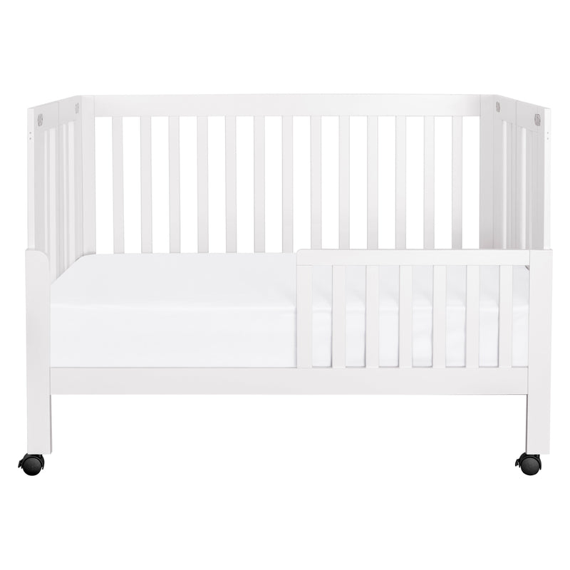 Babyletto Maki Portable Folding Crib with Toddler Bed Conversion Kit