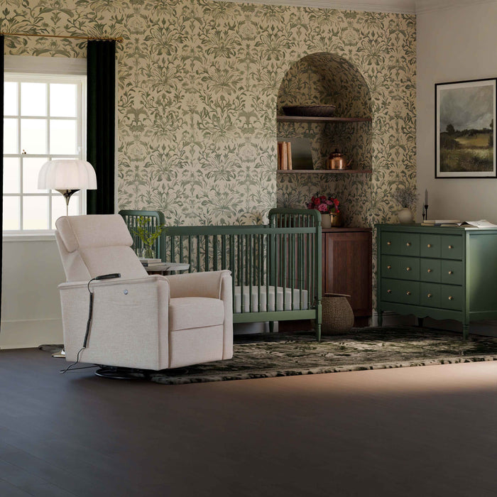 Namesake Willa Deluxe Power Recliner and Swivel Glider with Heat + Massage