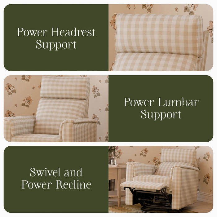 Namesake Willa Pro Power Recliner + Swivel Glider