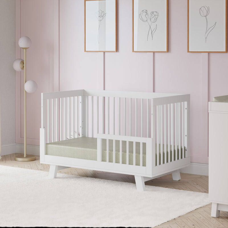 Babyletto Hudson 3-in-1 Convertible Crib with Toddler Bed Conversion Kit