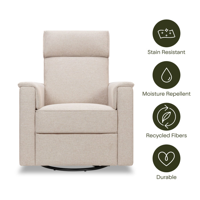 Namesake Willa Deluxe Power Recliner and Swivel Glider with Heat + Massage