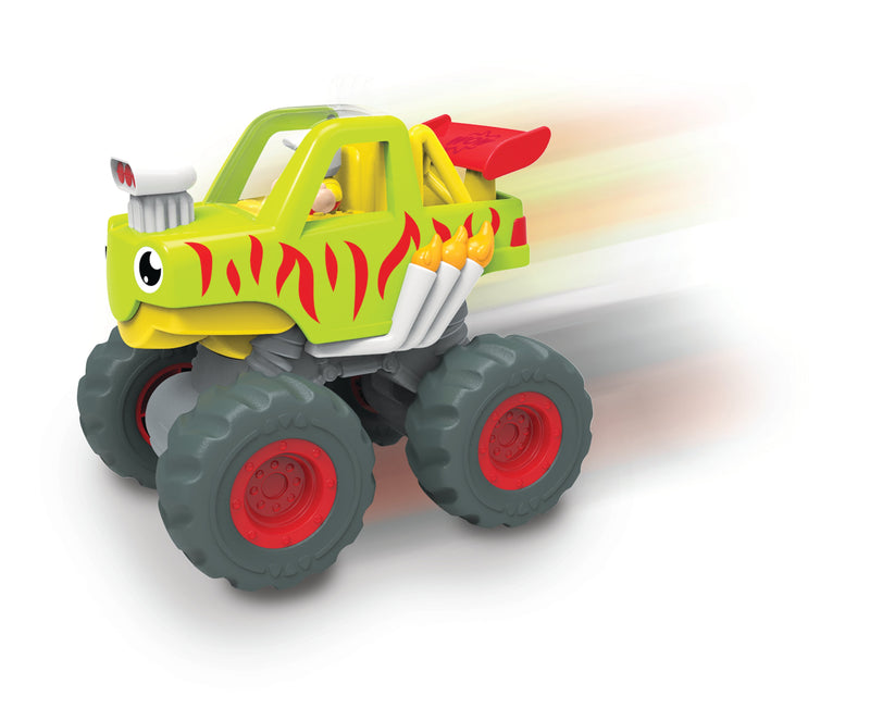 WOW Toys Mack Monster Truck in motion