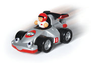 WOW Toys Richie Race Car with driver in motion