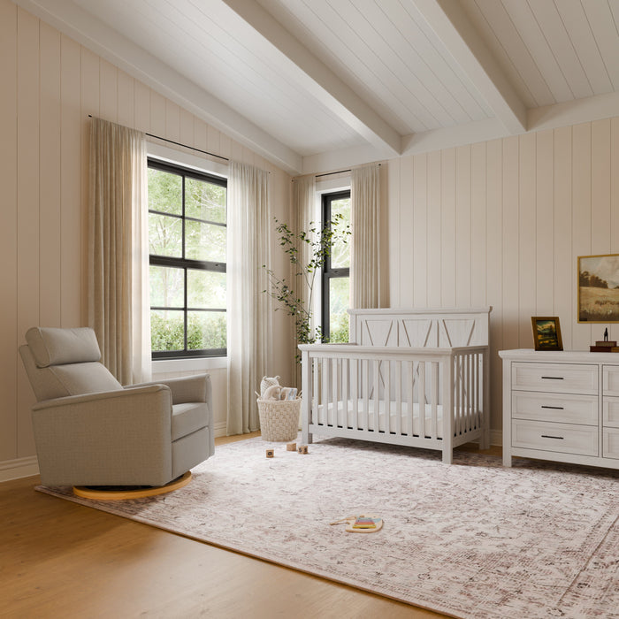 Monogram by Namesake Willa Plus Power Glider Recliner + Power Headrest