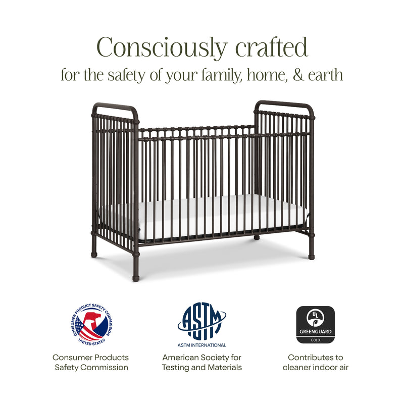 Namesake Abigail 3-in-1 Convertible Crib