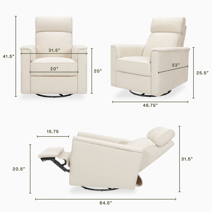 Namesake Willa Pro Power Recliner + Swivel Glider