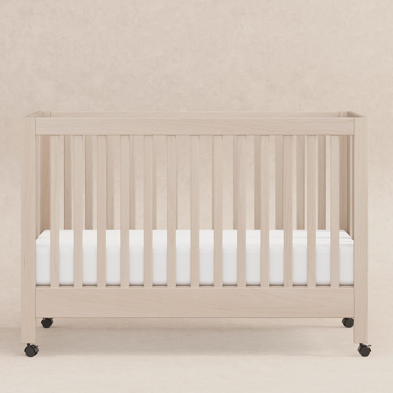 Babyletto Maki Portable Folding Crib with Toddler Bed Conversion Kit