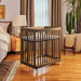 M29880NL,Babyletto,Pogo 8-in-1 Convertible Crib w/All-Stages Conversion Kits in Natural Walnut