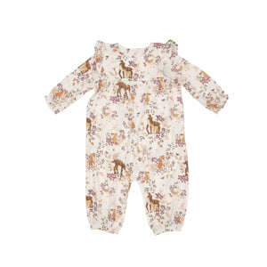 Angel Dear Pretty Woodland Ruffle Sleever Romper