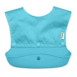 Green Sprouts Snap + Go® Silicone Food-catcher Bib