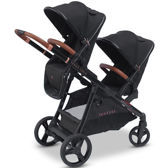 Venice Child Ventura Single to Double Stroller with 2nd Toddler Seat (Package # 3)