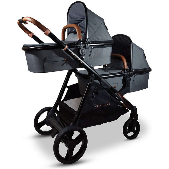 Venice Child Ventura Single to Double Stroller with Bassinet (Package # 2)