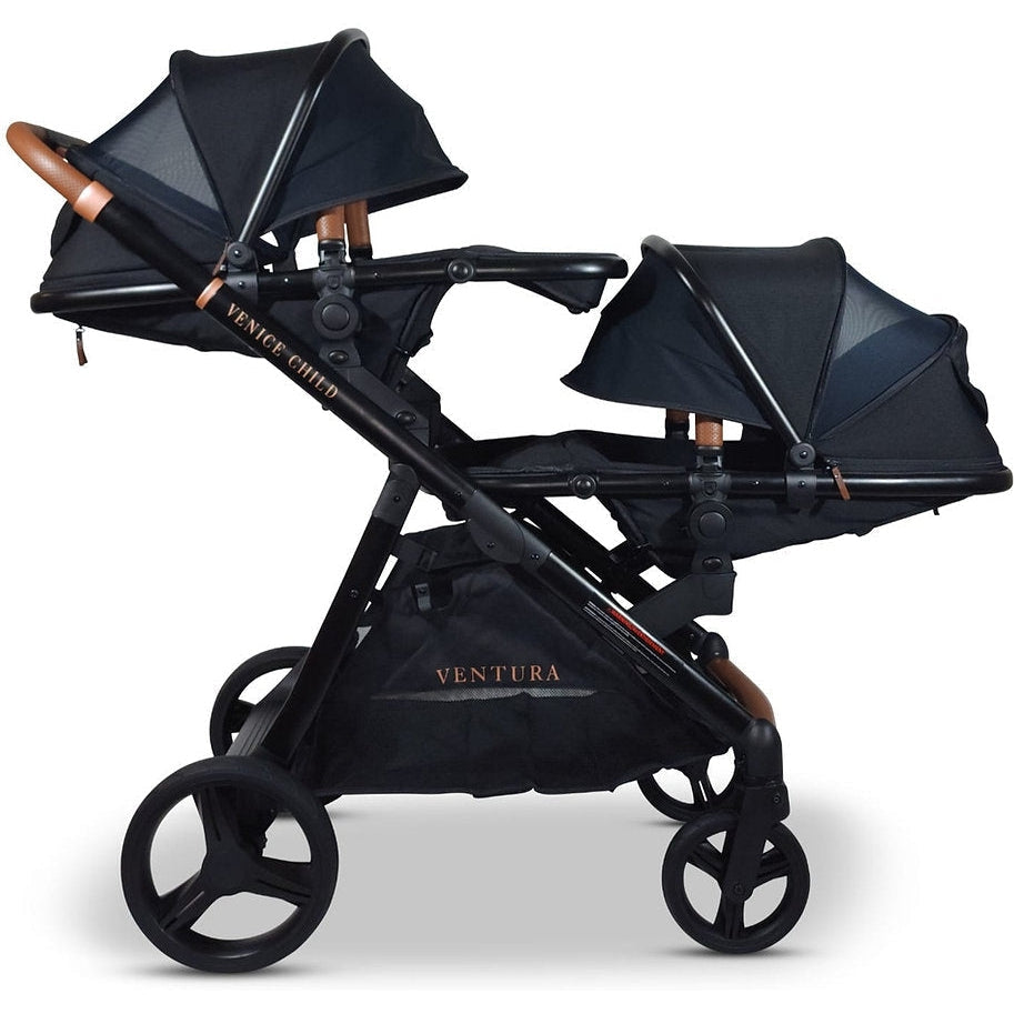 Venice Child Ventura Single to Double Stroller with 2nd Toddler