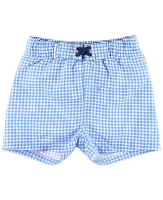 RuggedButts Cornflower Gingham Trunks