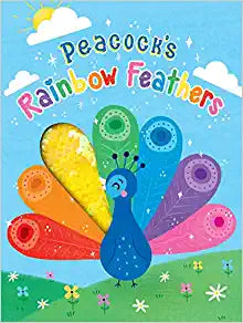 Little Hippo Books | Peacock's Rainbow Feathers