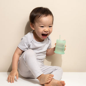 Olababy Training Cup with Lid + Straw