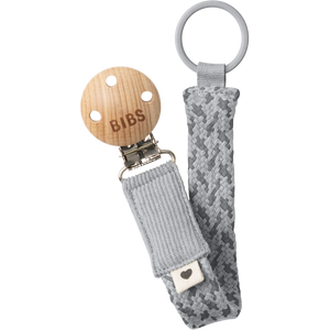 BIBS Pacifier Clip | Cloud/Iron