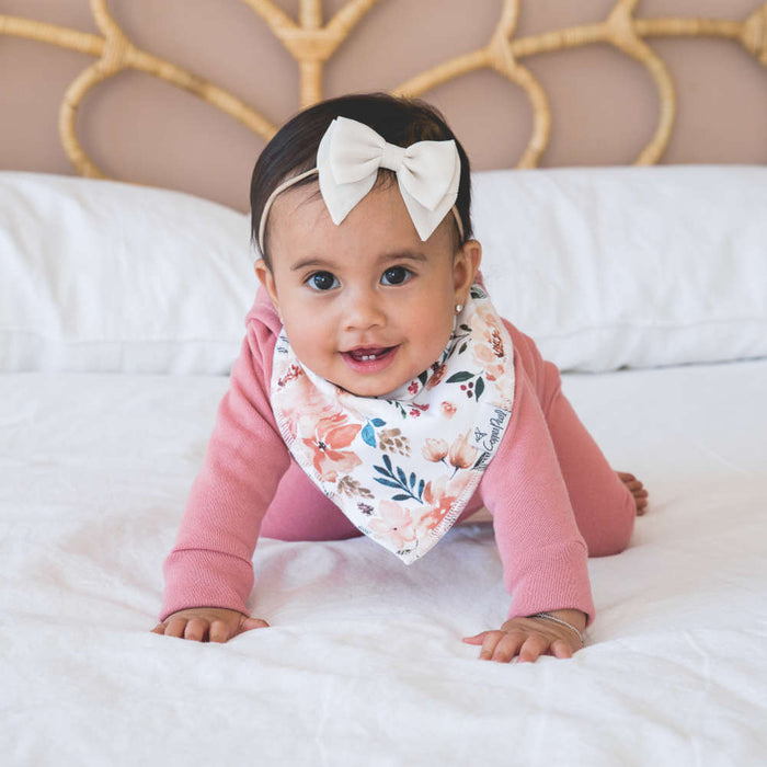 Copper Pearl | Bandana Bibs (4-pack) | Autumn