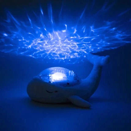 Cloud B | Tranquil Whale Family | White