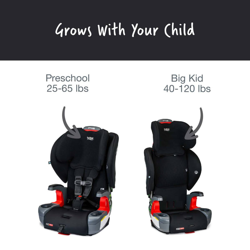 britax convertible booster seat Britax Grow With You ClickTight Harness-2-Booster Car Seat