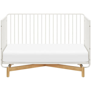 Babyletto Bixby 3-in-1 Convertible Metal Crib with Toddler Bed Conversion Kit