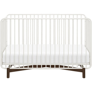 Babyletto Bixby 3-in-1 Convertible Metal Crib with Toddler Bed Conversion Kit