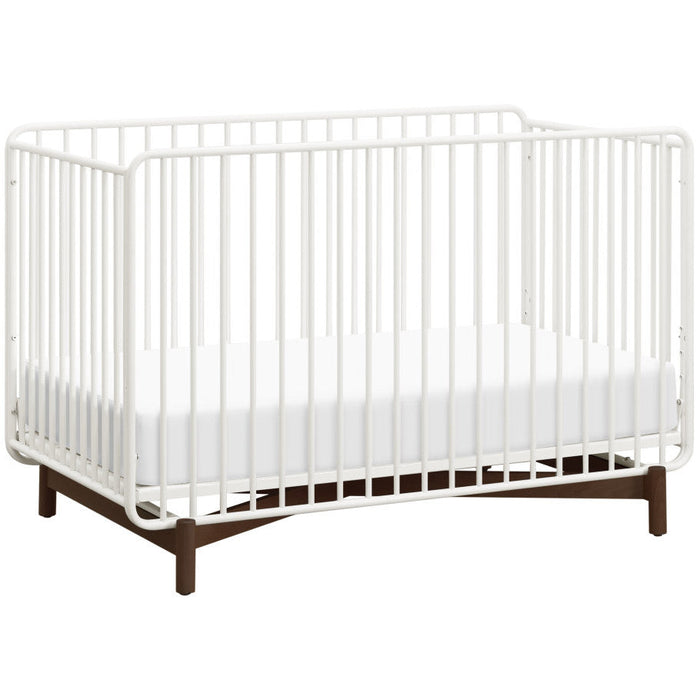 Babyletto Bixby 3-in-1 Convertible Metal Crib with Toddler Bed Conversion Kit